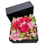 ウェディング祝いプリザーブドボックス